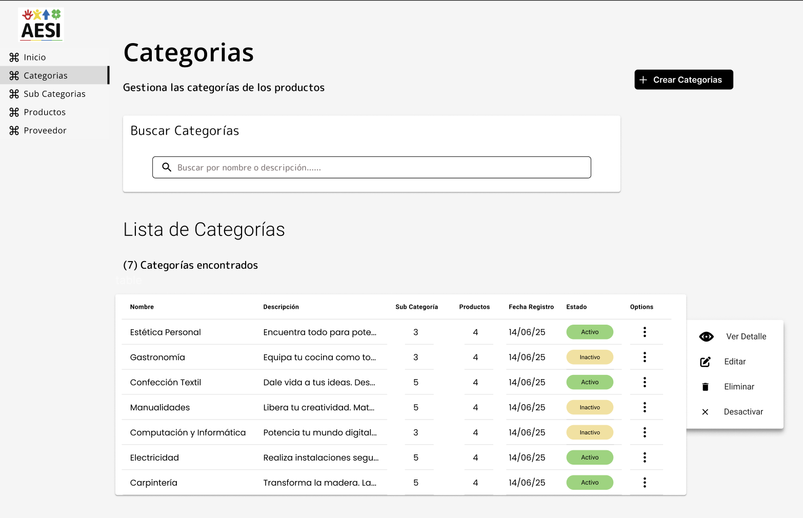 API REST & Backend Modular para AESI-imagen2