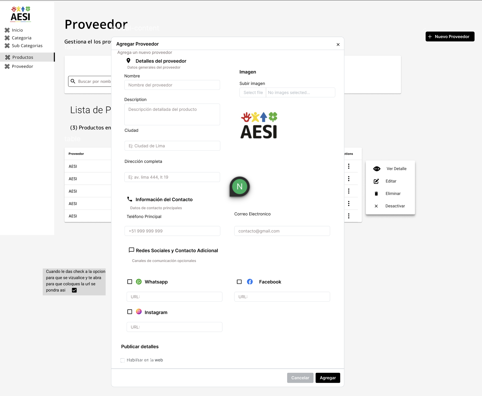 API REST & Backend Modular para AESI-imagen4